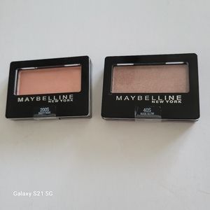 2 NEW Maybelline |New York Eyeshadows|Nude Glow|Dusty Rose